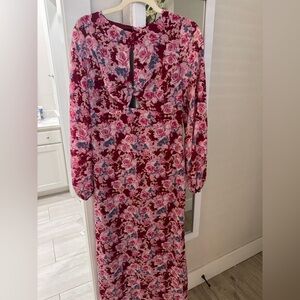 Floral Long Sleeve Dress